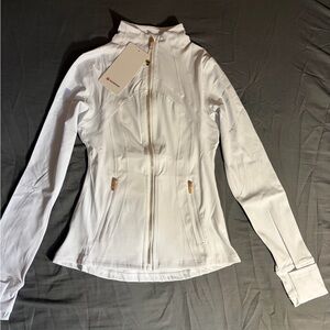Lululemon White Define Jacket - Size 2